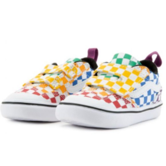 Vans Other - Vans Toddler Comfy Cush  New Skool Checkerboard size 5.5T